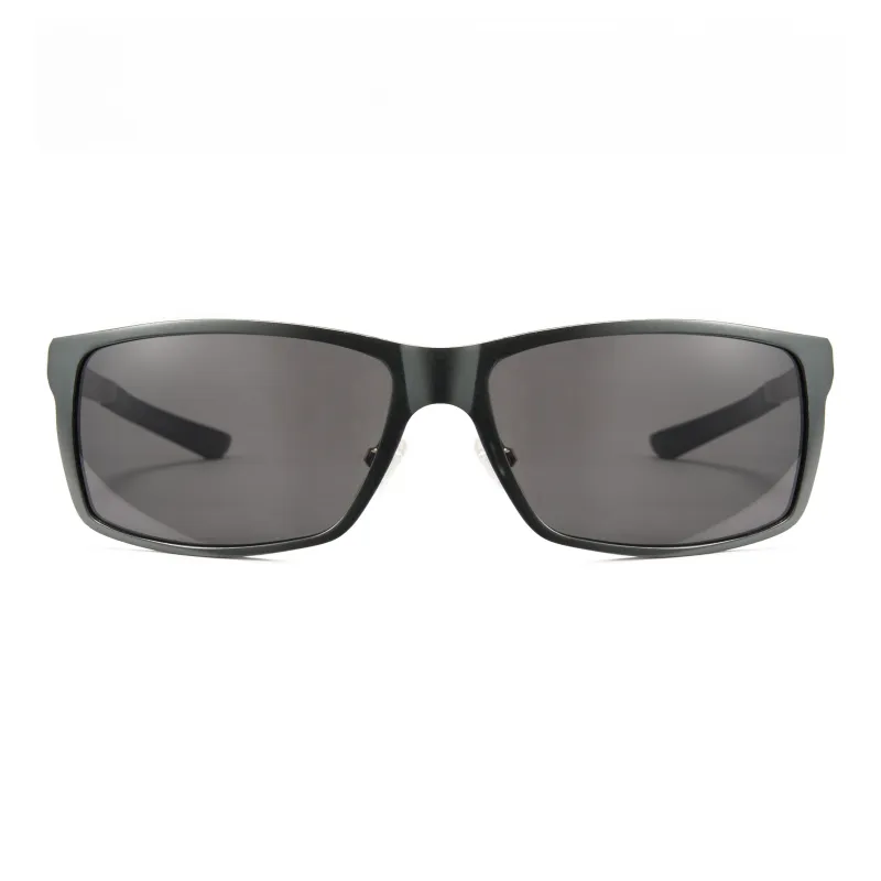 CYXUS Aluminum Magnesium Alloy Carbon Fiber Square Sunglasses Unisex-10