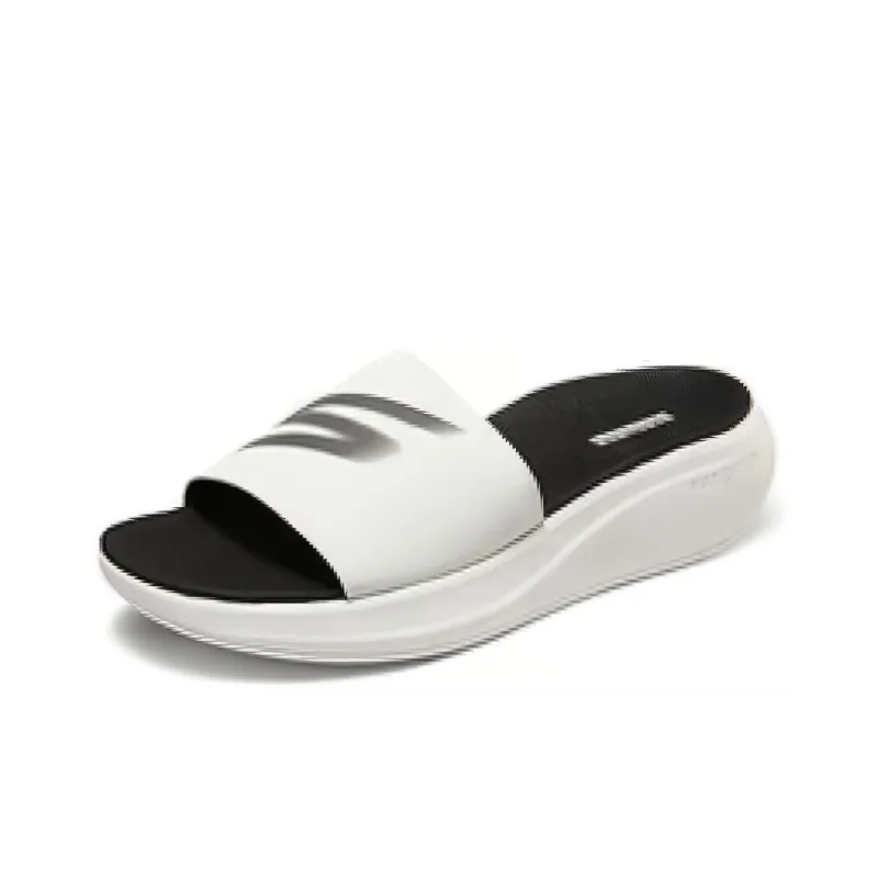 Skechers Slip Resistant Quick Dry Slide Slippers Men's White-2