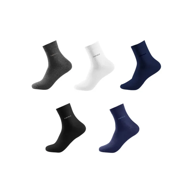 CARTELO Men Mid-Calf Socks-3