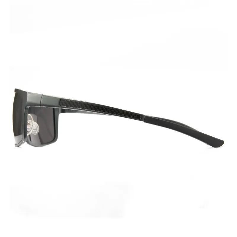 CYXUS Aluminum Magnesium Alloy Carbon Fiber Square Sunglasses Unisex-11