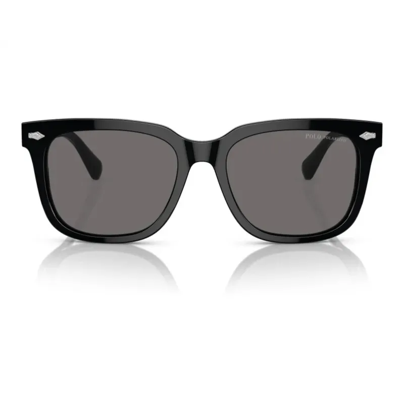 Polo Ralph Lauren Irregular Shape Sunglasses Men's Black-1