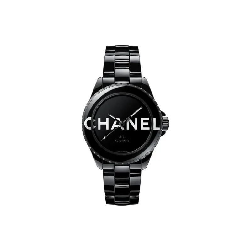 CHANEL J12 Collection Wrist Watch Automatic Mechanical Movement Ceramic Strap 38mm Black Dial Women's Watch J12 H7418-0