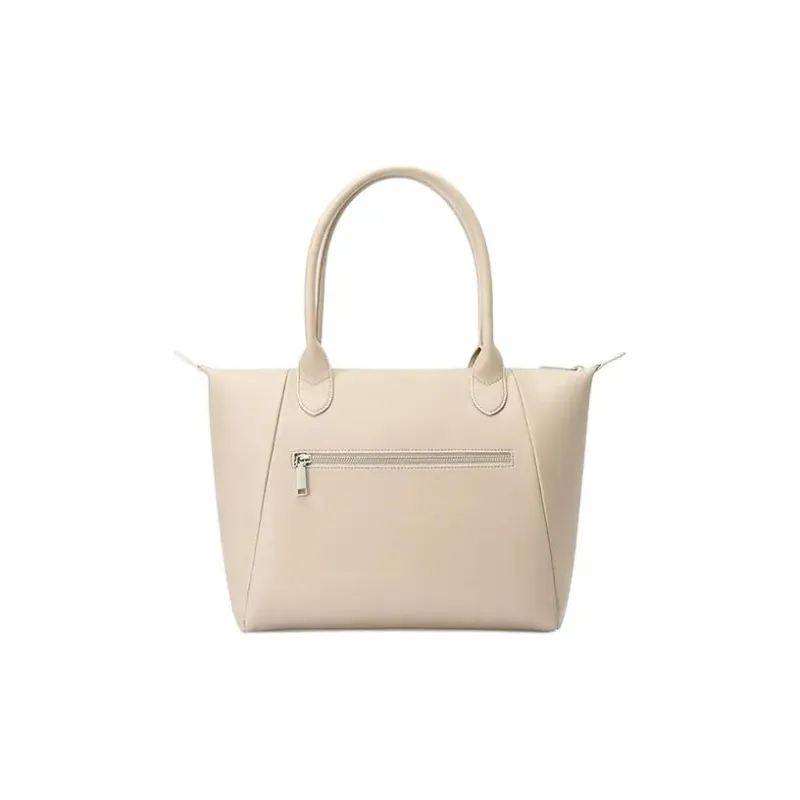 SAMSONITE Synthetic Leather Tote Bag Shopping Bag Shoulder Bag Handbag Women's Beige-3