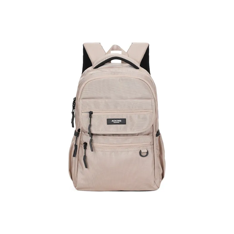 AOKING AK Nylon Backpack Regular Men's Black/Light Gray/Light Purple/Light Khaki-6