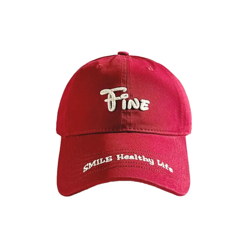 PISHUSHU Cotton Polyester Blend Baseball Caps Women's-5