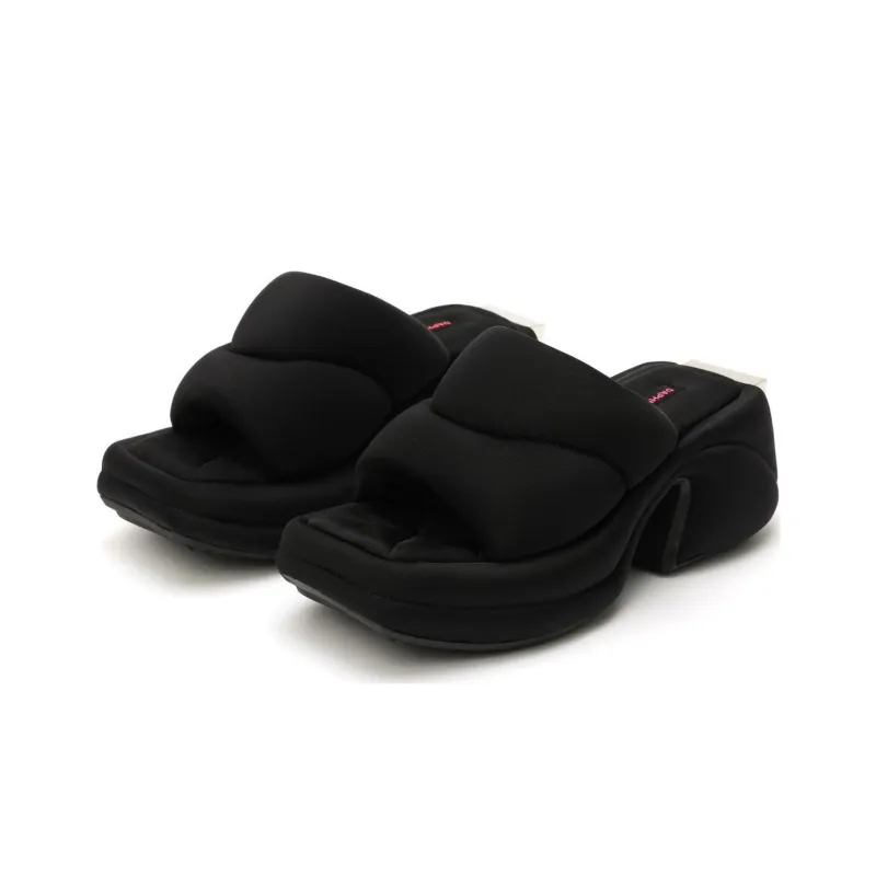 DAPHNE LAB Candy Series Slide Slippers Women's Black-1