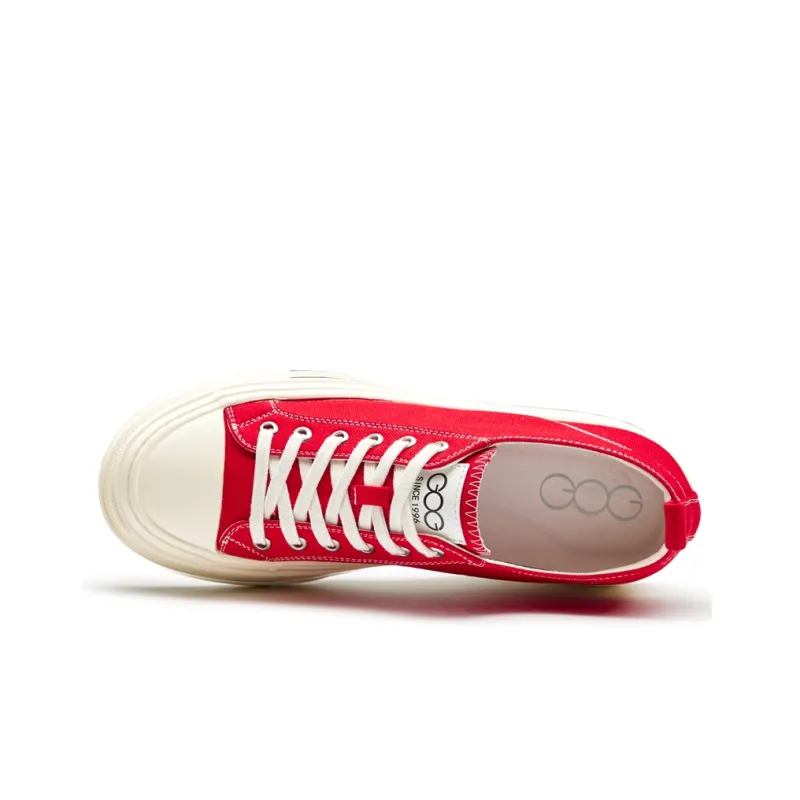 GOG Skateboard Shoes Men Low Top Black-18