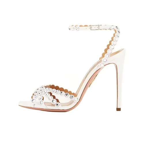 AQUAZZURA Tequila Crystal-embellished 115mm Sandals