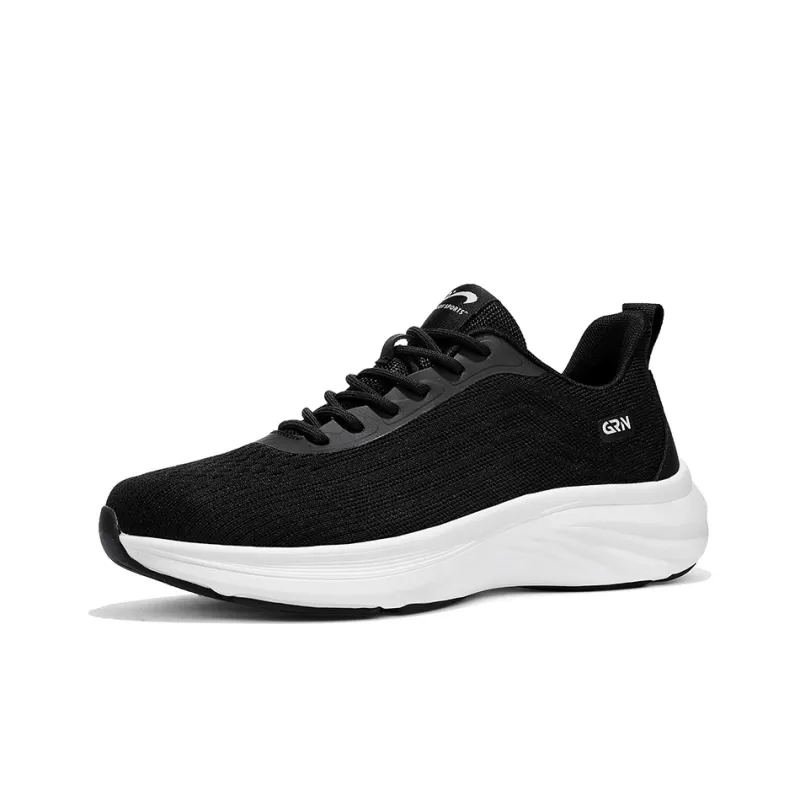 K bird Cushioning Breathable Lightweight Rebound Low Top Running Shoes Men's-8