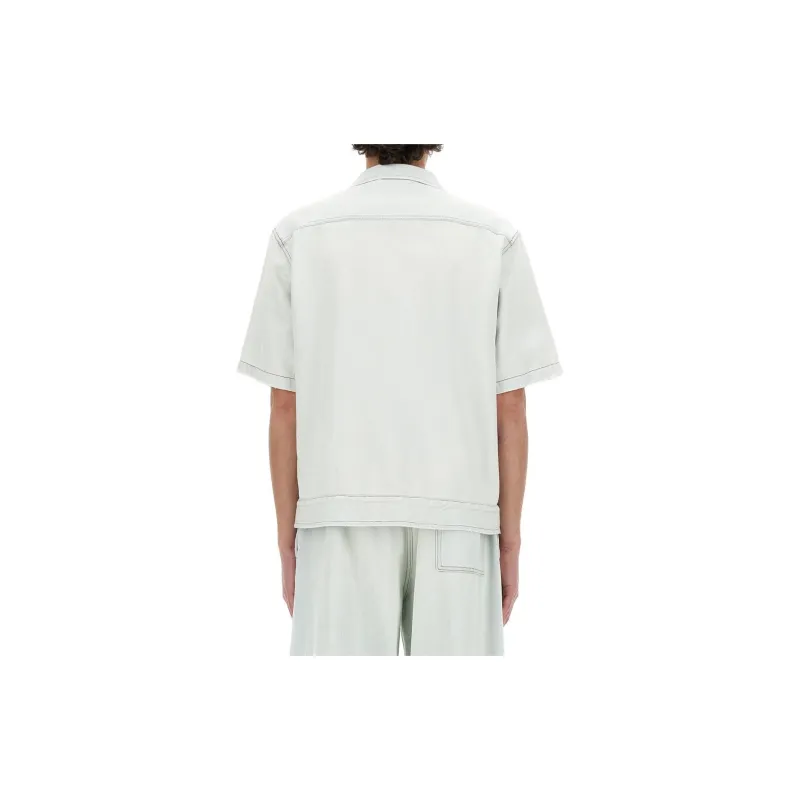 MM6 Maison Margiela Shirt Men's Gray-3