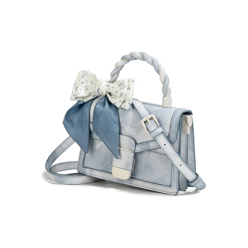 MACKJANICE PU Handbag Crossbody Bag Regular Women's Blue-2