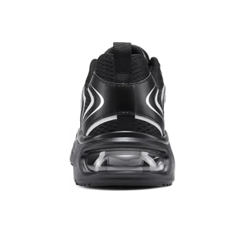 Skechers Uno Anti Slip And Wear Resistant Breathable Low Top Casual Shoes Men's Black-3