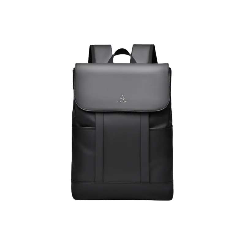 HACIN Oxford Backpack Regular Unisex Black/Gray-0
