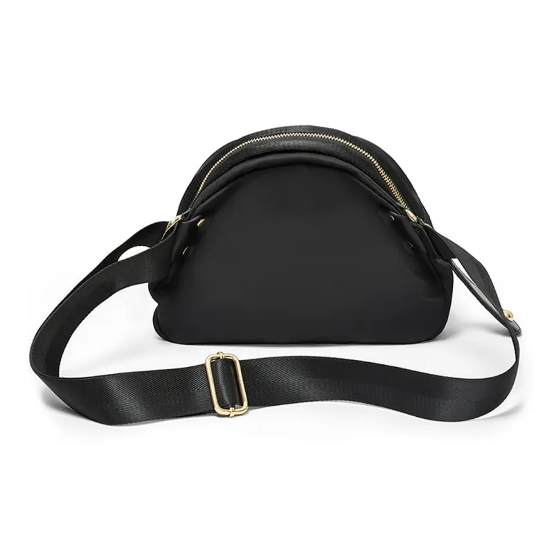 COMELY Oxford Crossbody Bags Canvas Bag Sling Bags Regular Women's Extreme Night Black-3