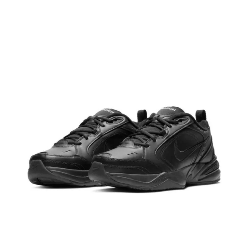 Nike Air Monarch 4 "Triple Black" Sneakers-2