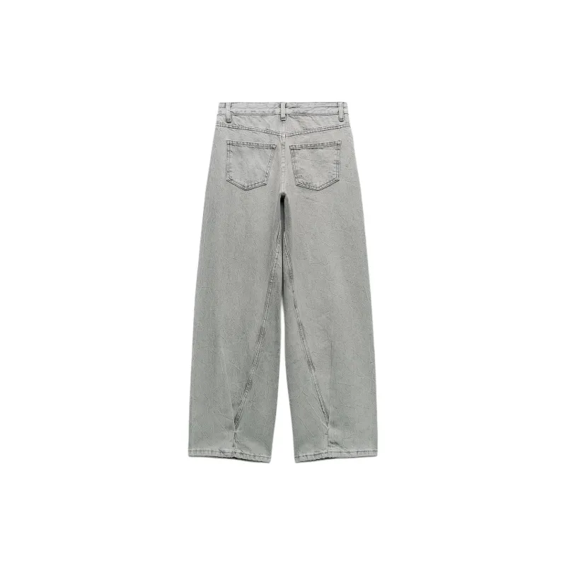ZARA Jeans Women's Light Gray-1