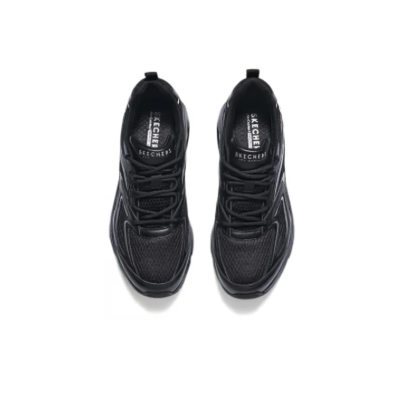 Skechers Uno Anti Slip And Wear Resistant Breathable Low Top Casual Shoes Men's Black-2
