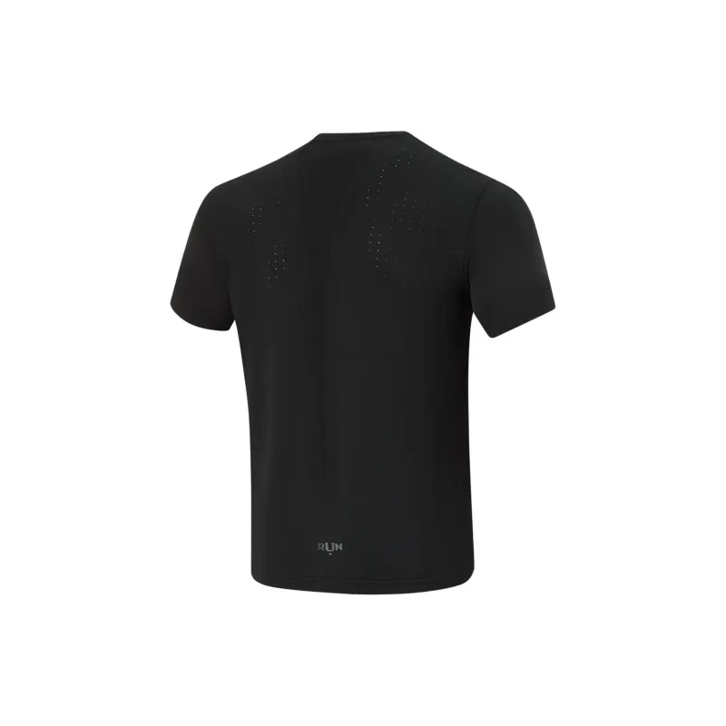 LINING Running Collection T Shirts Men Black-1