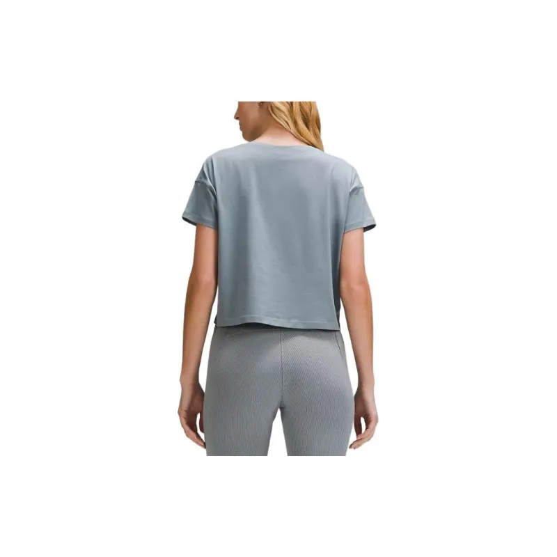 Lululemon Cates Cropped T Shirt T Shirt Women's-1