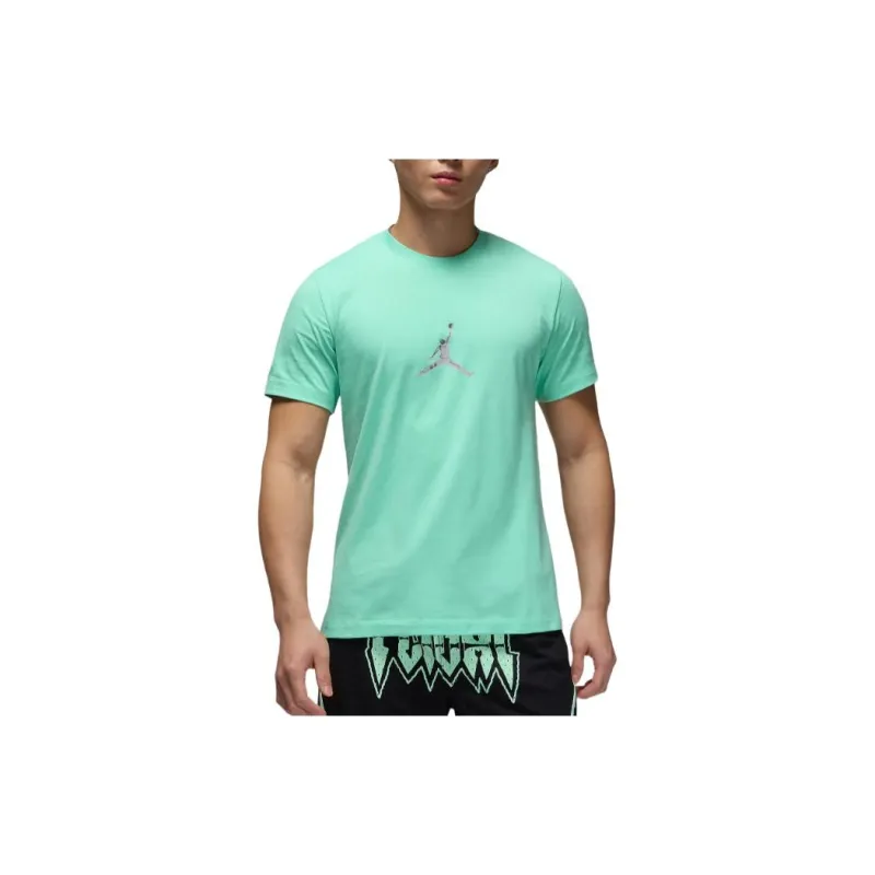 Jordan T Shirts Men Green-2