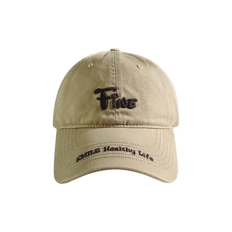 PISHUSHU Cotton Polyester Blend Baseball Caps Women's-3