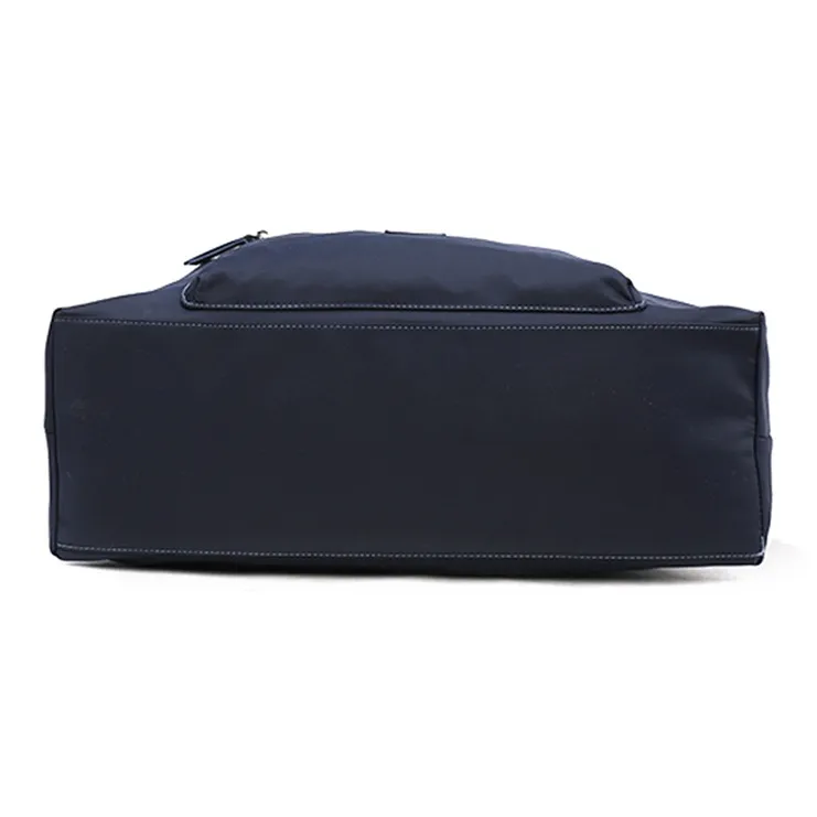Dubaolu Fabric Bonded Microfiber Synthetic Leather Travel Bag Regular Unisex Black/Blue-6