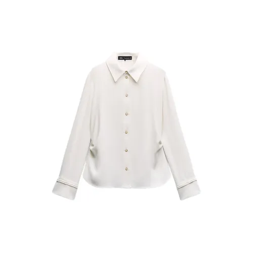 ZARA Shirts Women's White