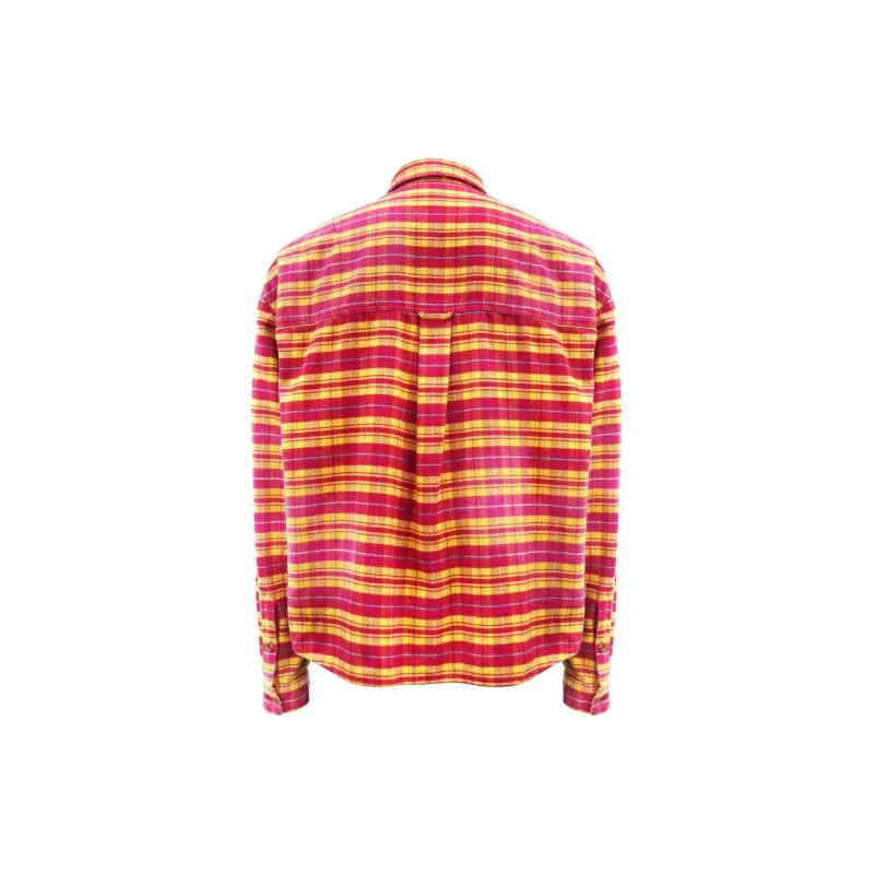 FARFROMWHAT Shirt Spring Men's Red-1