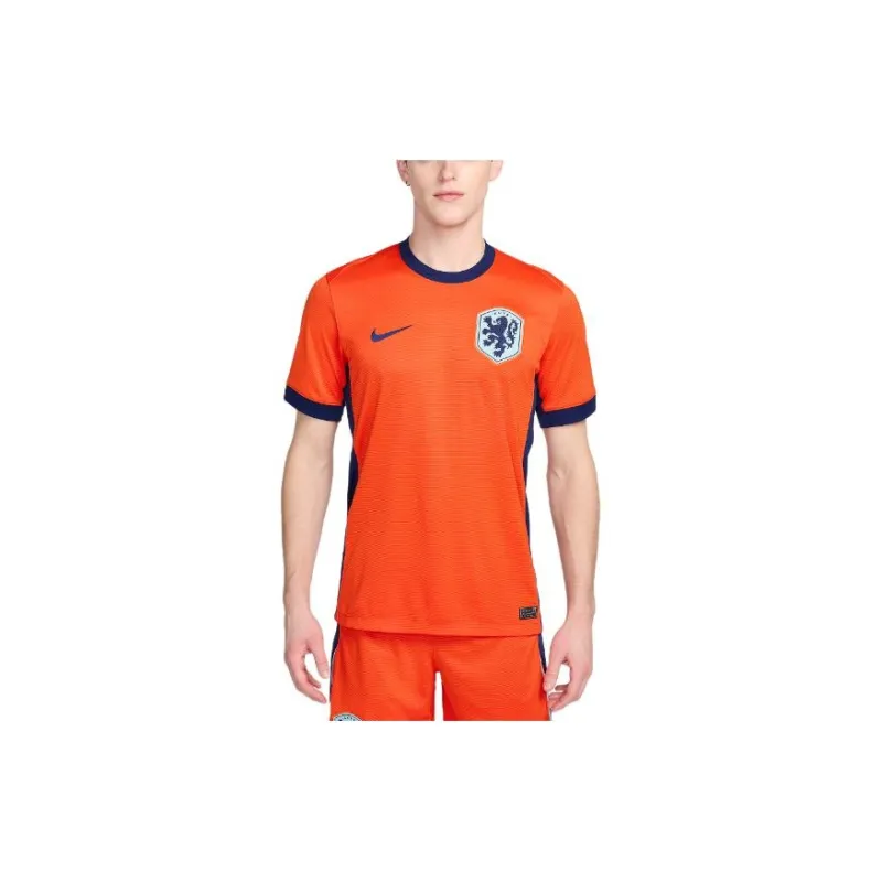 Nike Netherlands Men's Team 2024/25 Stadium Home Men's Nike Dri FIT Soccer Replica Jersey-2