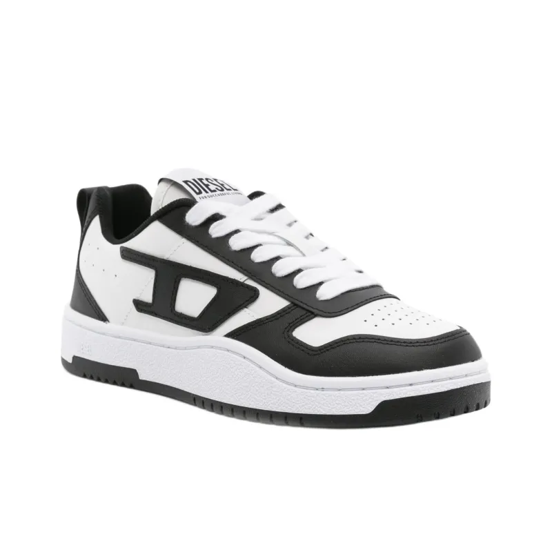 DIESEL Low Top Skateboard Shoes Women's Black-2