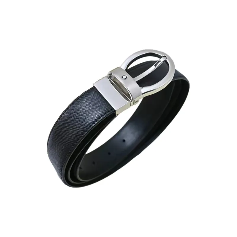 MONTBLANC Cow Leather Cow Leather Belt Unisex -0