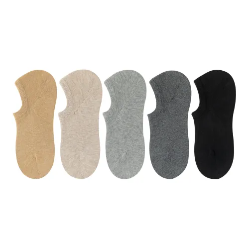 XXLLG No Show Socks Men's 5 Pack