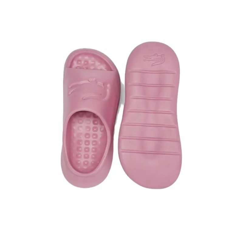 LACOSTE Slide Slippers Women's Dark Pink-3