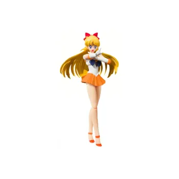 BANDAI Japan Sailor Moon S.H. Figuarts Sailor Venus Animation Color Edition Action Figure