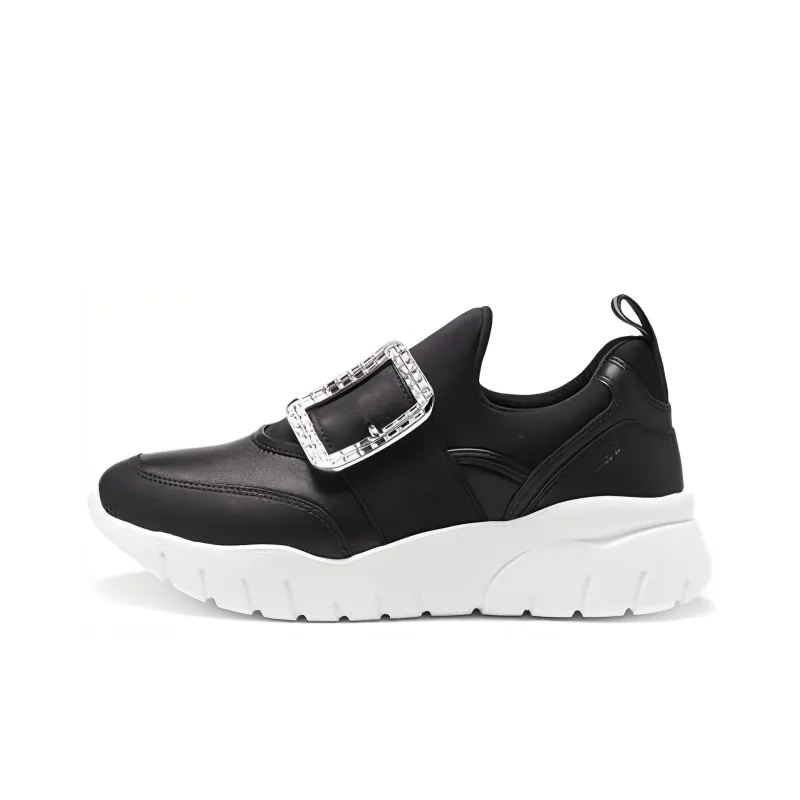 BALLY Low Top Athletic Shoes Women's Black White-0