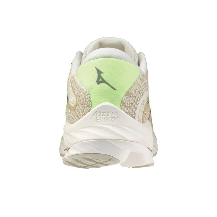 Mizuno Wave Rider 27 'Beige Black Lime'-4