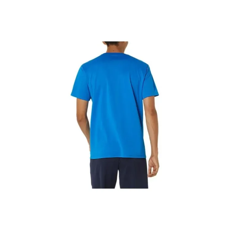 Asics T Shirts Unisex Blue-1