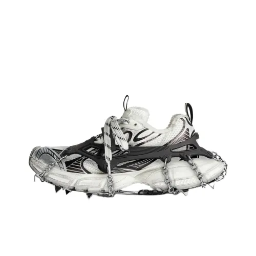 Balenciaga 3XL Ski Sneakers 'White Black Mesh' Women's