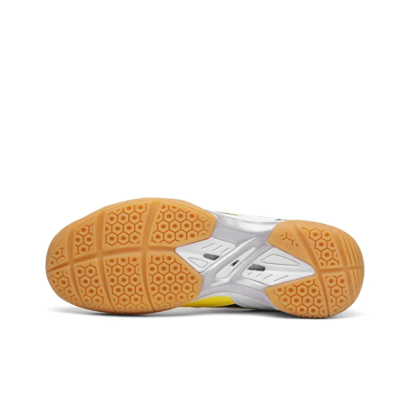 TABOLU Badminton Shoes Unisex Low Top White/Yellow-13
