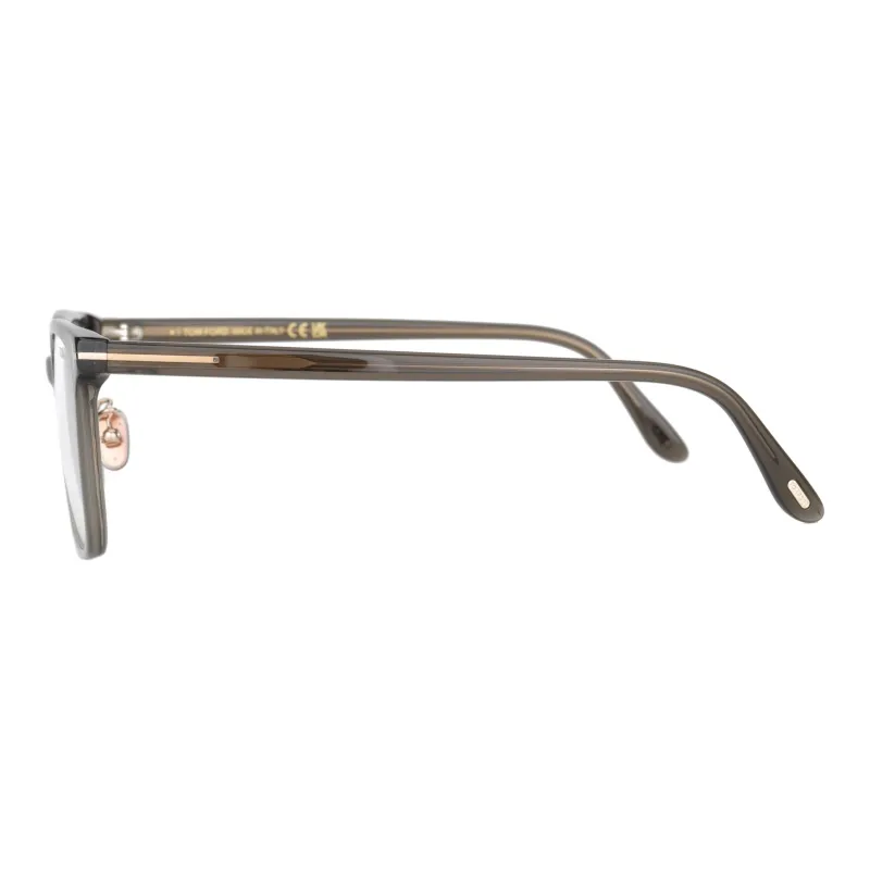 TF Plate Frame Irregular Shape Eyeglass Frames Unisex Gray-3
