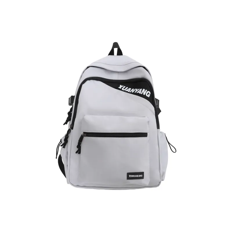NX DOUGHNUT Nylon Backpack Regular Unisex Black/White/Red/Gray-0