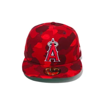 A BATHING APE X Mlb New Era Angels 59Fifty Fitted Cap