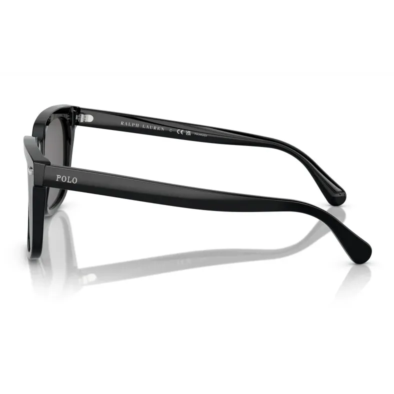 Polo Ralph Lauren Irregular Shape Sunglasses Men's Black-3