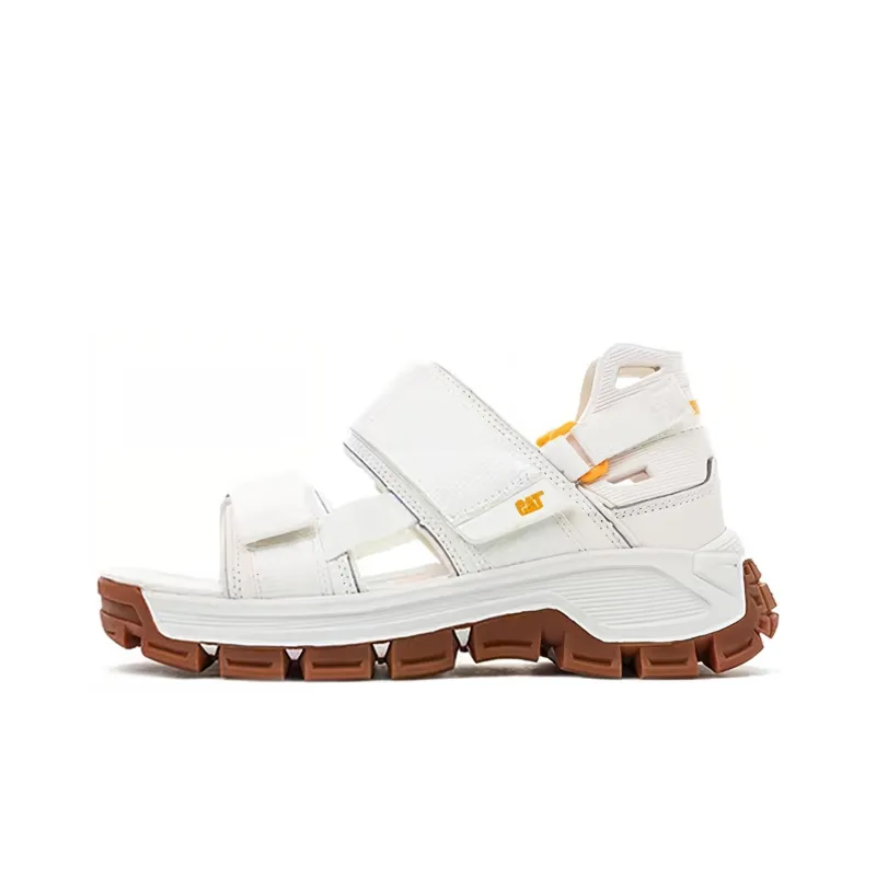 CAT Progressor Collection Fashion Sandal Unisex White-0