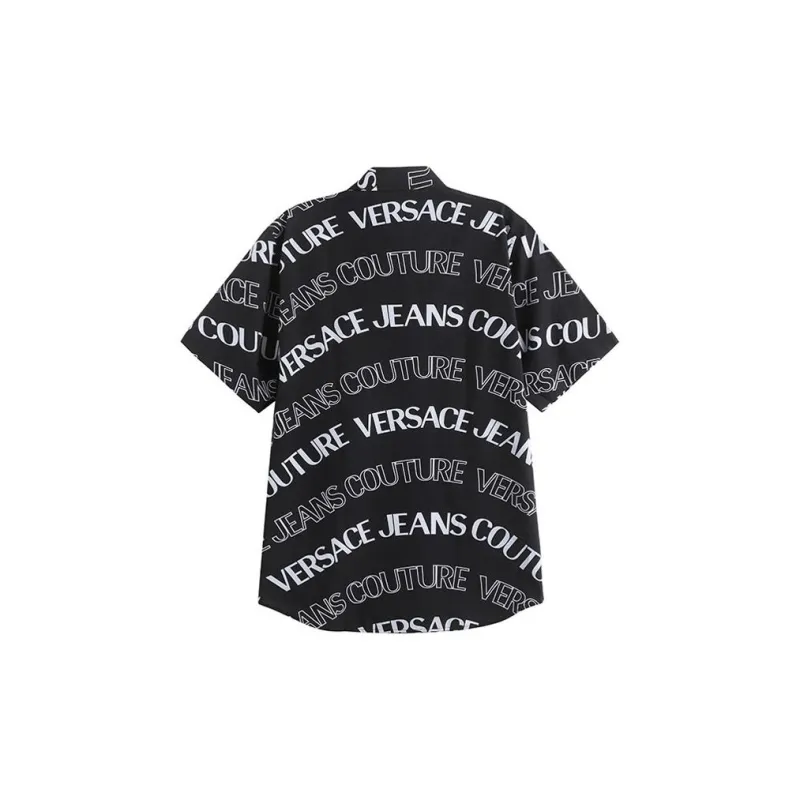 VERSACE JEANS COUTURE SS24 Shirt Men's Black-1