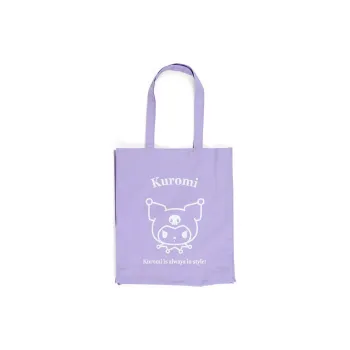 Sanrio Cotton Patchwork Canvas Canvas Bag Handbag Shoulder Bag Women's Purple & White