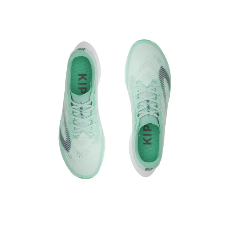 DECATHLON KD900 Durable Breathable Low-Top Running Shoes Men's Green White-2