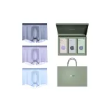 3 Pack (Dark Gray+Gray Purple+Light Blue)