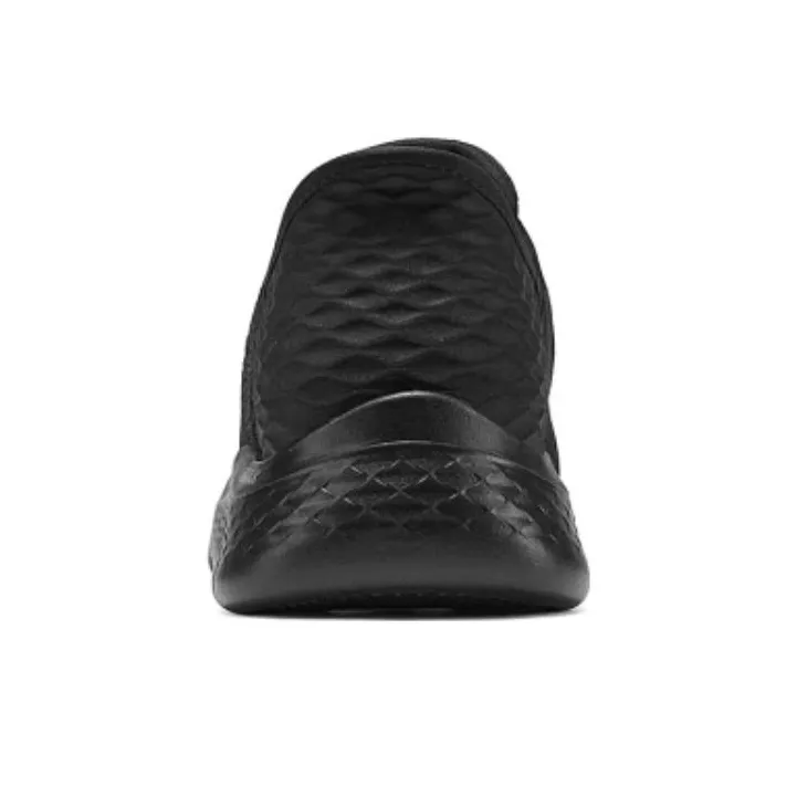 Skechers Go Walk Fle Cushioning Wear Resistant Breathable Supportive Low Top Casual Shoes Men's Black-3