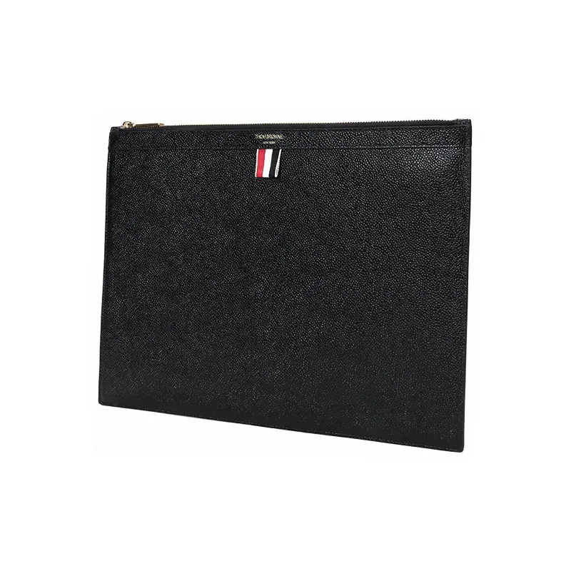 THOM BROWNE Logo Printed Document Holder-1